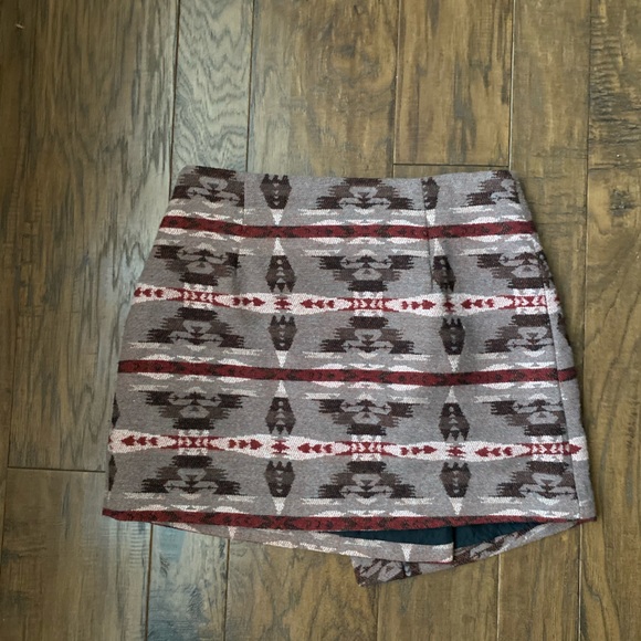 Aztec Blanket Sweater skirt - Picture 2 of 4